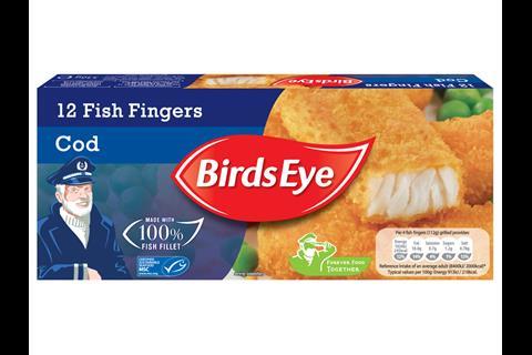 Birds Eye fish fingers